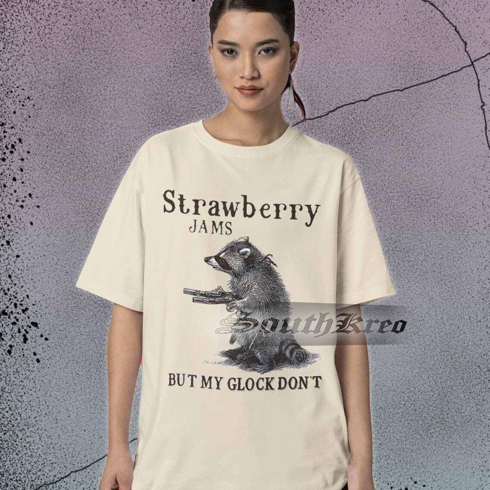 Strawberry Jams But My Glock Dont Vintage Vuitino Apparel Strawberry Jams But My Glock Dont Vintage Vuitino Apparel